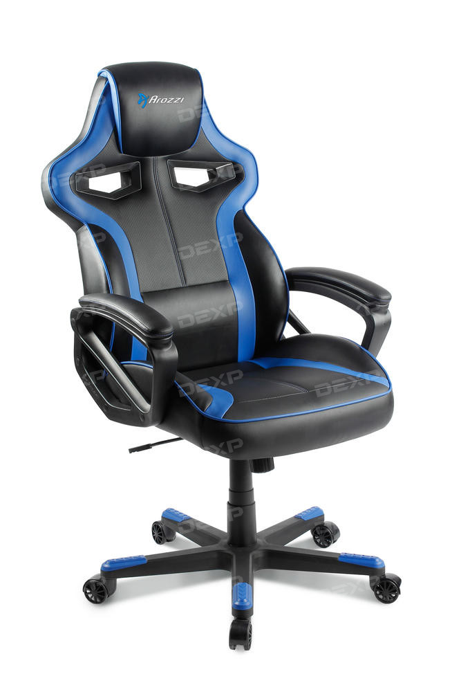 Gaming chair Arozzi Milano Blue [PU, up to 105 kg, Blue]