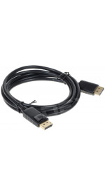 Cable Display Port (M) - Display Port (M) DEXP (ver. 1.2a, 1.8m, black) [DD018Bl1.2]