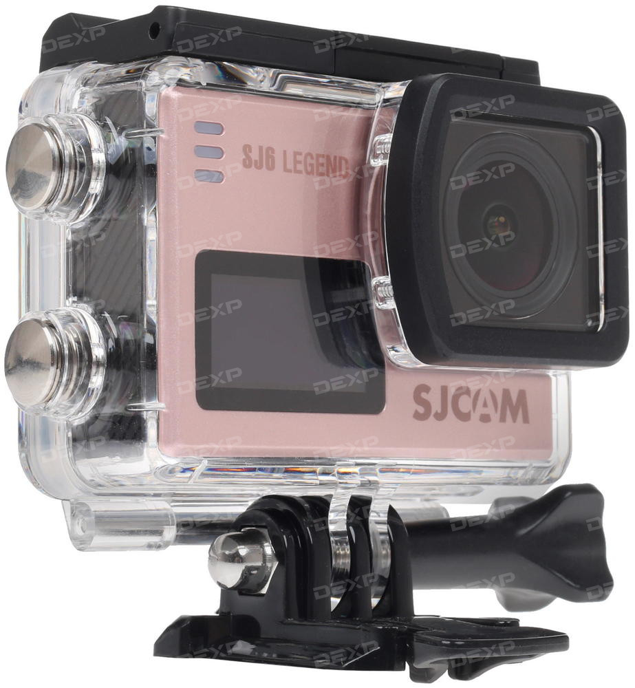 Action camera SJCAM 6 Legend Pink Silver (16MP/4K/fps24/WiFi)