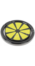 Ring for smartphone DEXP ICY-R005 Dark gray with yellow