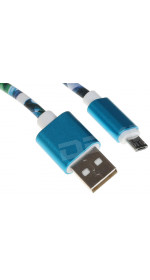 Cable microUSB Schitec (1.5A, 1m, blue) [UC081 - 1168722]
