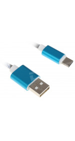 Cable USB-C Schitec (1.5A, 1m, blue) [UC081 - 1168744]