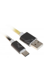 Cable USB-C Schitec (1.5A, 1m, yellow/orange) [UC081 - 1168748]
