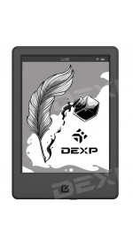 6" Ebook Reade Dexp P1 Mirage 1024/758 E-Ink Carta/8Gb