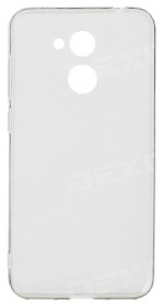Aceline Silicone TCG-032 cover + protective glass for 6c Pro, silicone, transparent
