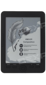 6" Ebook Reader Dexp T2 Composition 800/600 E-Ink Carta/4Gb