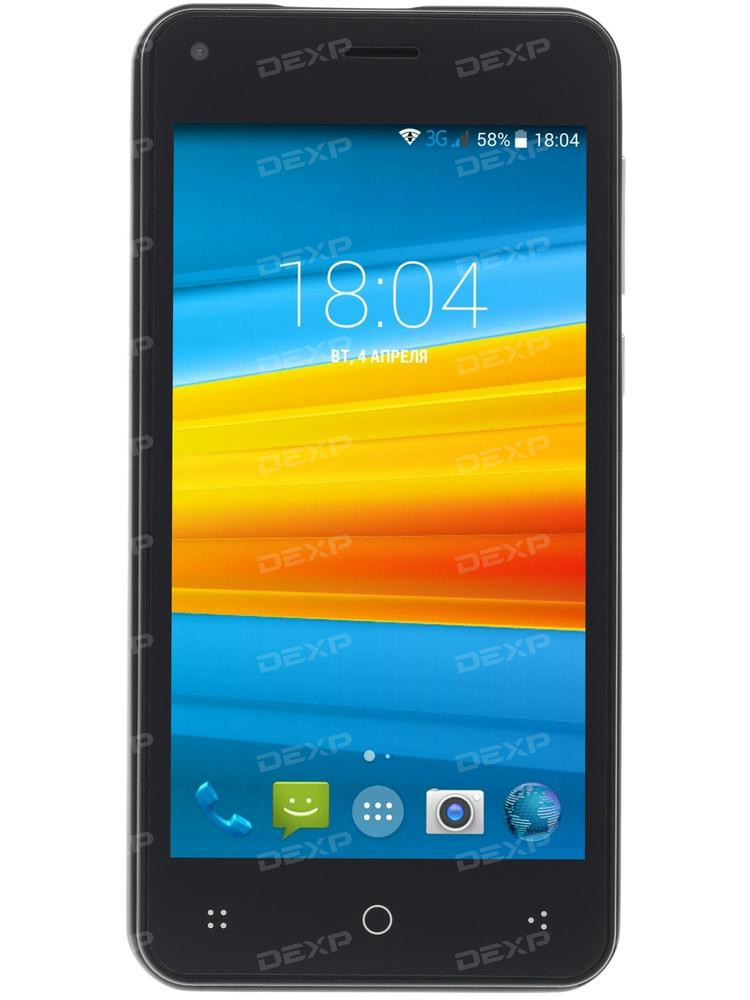 4.5" Smartphone DEXP Ixion M545 8 Gb black