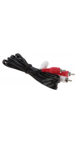 Cable 2xRCA (M) - 2xRCA (M), 3m, DEXP [H030-2R2R] black