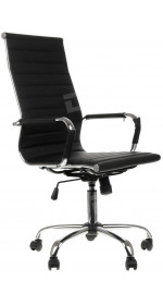 Office Chair DEXP COO Black [ Polyurethane, up to 120 kg, Black]