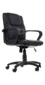 Office Chair DEXP CSO Black [ Polyurethane, up to 120 kg, Black]