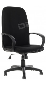 Office Chair DEXP Manager M Black [ Fabric, up to 120 kg, Black]