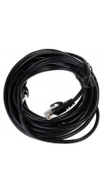 Patch cord UTP,5e, stranded, 5m, DEXP (HtsPcUSt5E050Bl), black