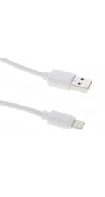 Cable 8 pin (M) - USB (M), 2m, FinePower [FPU8200WSi] 2.1A; white