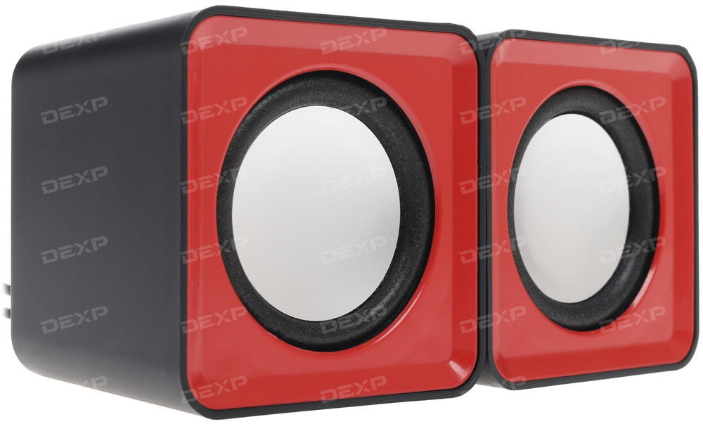 2.0 speakers Aceline ASP100 (red)