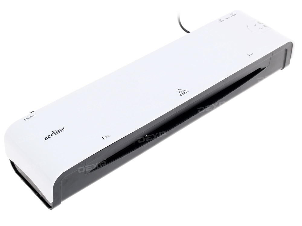 Laminator Aceline LM400B [A4, 500W, 2x125 mkm, up to 25 cm/min. Hot, Overheating protection]