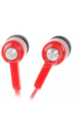 In-ear Headphones Aceline AE-260 red-black