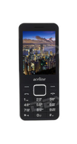 Feature Phone Aceline FC1 2.8" Silver GSM/2SIM/240x320/0.08Mp/MicroSD/BT/FM/1000mAh