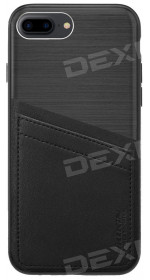 Nillkin Classy Case for iP 7/8 plus, synthetic leather, metal, black