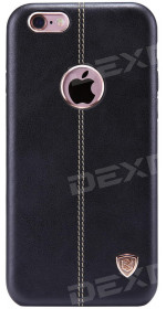 Nillkin Englon Series cover for iP6 ??plus / 6s plus, synthetic leather, built-in metal plate / holder, black