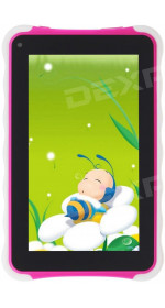 7" Tablet PC for kids Dexp Ursus S170i Kid's 8GB Pink 1024x600/IPS/4x1.2Ghz/1Gb