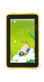 7" Tablet PC for kids Dexp Ursus S170i Kid's 8GB yellow 1024x600/IPS/4x1.2Ghz/1Gb