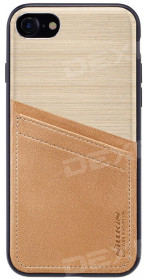 Nillkin Classy Case for iP 7/8, synthetic leather, metal, gold