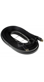 Cable HDMI (M) - HDMI (M), 10m, DEXP [STA-3013C100 B] ver.1.4; black