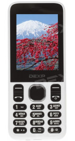 2.4" feature phone DEXP Larus C5 white