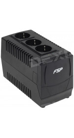 Automatic voltage regulator FSP Power AVR 1500 (184-284V, 1500VA, 3 outlets CEE7)