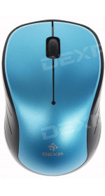 Wireless mouse DEXP WM-1001BU Blue/Black USB