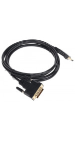 Cable DisplayPort (M) ? DVI-D (M), 1,8m., DEXP [CDmDvidmBWi180]; black