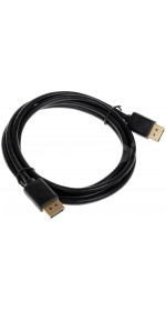 Cable DisplayPort (M) ? DisplayPort (M), 1,8m., ver. 1.1a DEXP [CDmDmBWi180]; black