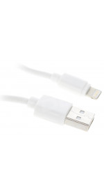 Cable 8 pin (M) - USB (M), 1.5m, FinePower [FPU8WSi150] 2.1A; white