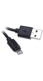 Cable 8 pin (M) - USB (M), 1.5m, FinePower [FPU8BST150] 2.1A; black