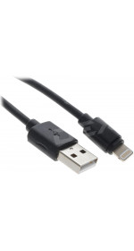 Cable 8 pin (M) - USB (M), 1m, FinePower [FPU8100BSi] 2.1A; black