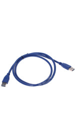 Cable USB 3.0 A (M) - USB A (M), 1m, DEXP [UamUamBSi100V3]