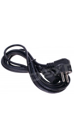 Cable CEE 7/7 (M) - IEC 320 C13 (M), 3m, DEXP [HPC713300] 0,1sq.mm.; black