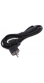 Cable CEE 7/7 (M) - IEC 320 C13 (M), 5m, DEXP [HPC713500] 0,1sq.mm.; black