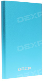 Power bank DEXP SLIM AL 4000 mAh (1A, aluminum case, blue) [PJT-NDY019 B]