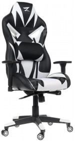 Gaming chair ZET Chaos Guard 100 [polyurethane/mesh, 150kg, black-white 8311]