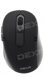 Wireless mouse DEXP WM-907BU Black USB