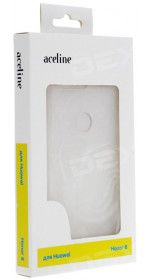 Aceline TC-007 cover for 8, plastic + silicone, transparent