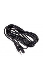 Cable 3.5 Jack (M) - 3.5 Jack (F), 3m, DEXP [H030-JJF] black