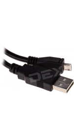 Cable micro USB (M) - USB (M),1.5m, DEXP [UMBSI150] 2A; black