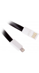 Cable 8 pin - USB (M), 1.5m, DEXP [U8BF150] 1,5A; black