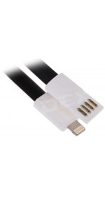 Cable 8 pin - USB (M), 0.22m, DEXP [U8BF022] 2A; black