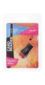 Card-readerDexp RS-03 [MicroSD/T-Flash] Black+Red